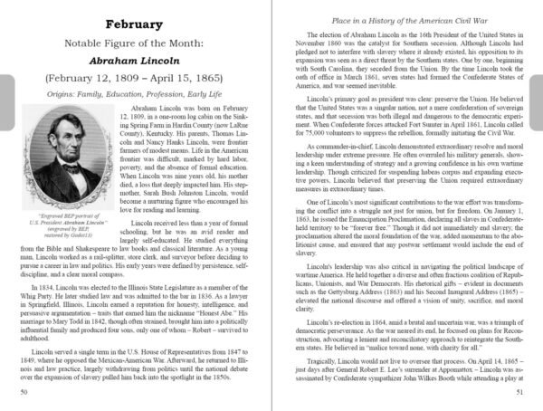 planner 2026 – american civil war