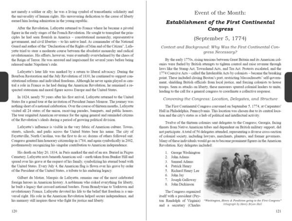planner 2026 – american revolution