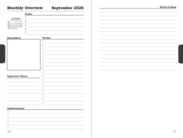 planner 2026 – american revolution