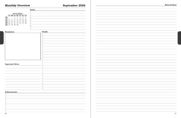 planner 2026 – american revolution
