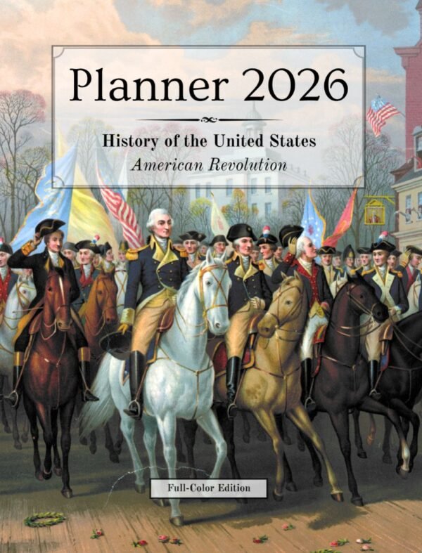 planner 2026 – american revolution