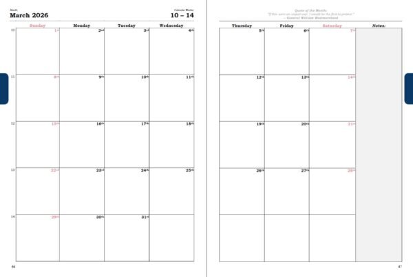 planner 2026 – vietnam war