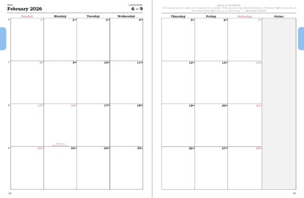 planner 2026 – american civil war