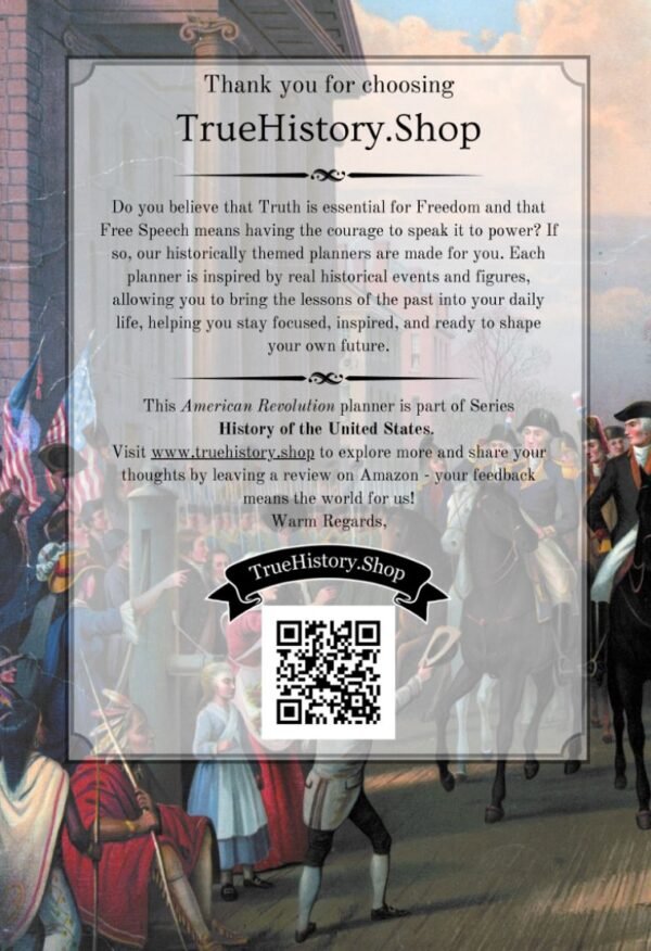 planner 2026 – american revolution